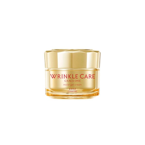 Kose Grace One Wrinkle Care Moist Gel Cream 100g - Japanese Wrinkle Moist Gel Cream Fashion - Image 2