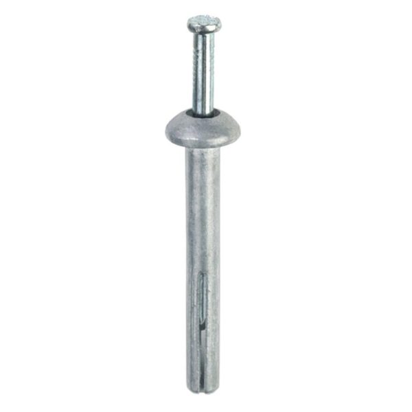 Red Head 35200 Hammer-Set Heavy Duty Nail Driver Anchors, 1 4  x 1 , 25-Pack Hot on Sale - Image 2