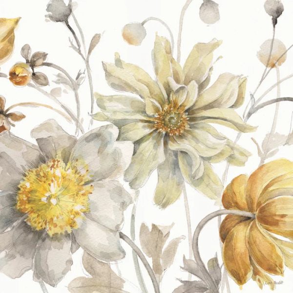 Fields Of Gold III by Lisa Audit - Wrapped Canvas Painting, 18  x 18  x 2  Online