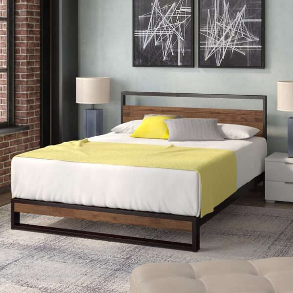 Pauletta Low Profile Platform Bed king Cheap